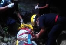 Rescatan a Bernabé de una sascabera en Cuncunul