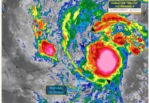 Ojo de huracán Delta mide 9 km; impactará Cozumel en la madrugada