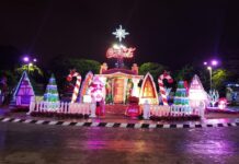 Empresas se unen al decorado navideño en Mérida
