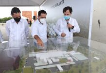 Anuncian la reconstrucción planta procesadora “Sahé” en Tixpéual