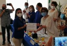 Club Rotario Mérida-Itzáes otorga reconocimiento a Lina Marín Gómez