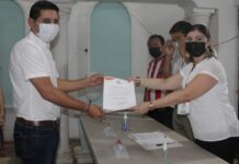 Diego Ávila recibió su constancia como alcalde reelecto de Tekax