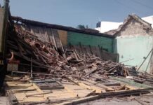 Se mudan y al día siguiente se derrumba su casa