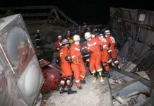 Derrumbe de hotel en China deja un muerto y varios desaparecidos
