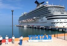 Arriba el primer crucero a Yucatán tras 16 meses de inactividad
