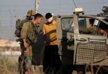 Capturan a familiares de palestinos fugados de prisión en Israel