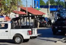 Operativo de cateo en “tiendita” de drogas en Progreso
