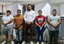 Detienen a dos hombres y una mujer con droga en el fraccionamiento Juan Pablo II