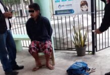 Detienen a ladrón en primaria de Mérida; defecó en un salón