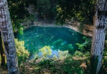 Anuncian limpieza del cenote Yax Ek en Kaua