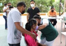 Nuevas dosis para niñas, niños y adolescentes de 28 municipios yucatecos