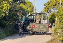 Drogas y objetos robados tras cateo en predio de Dzidzantún