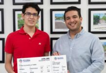 Vila apoya a joven para el International Air and Space Program de la NASA