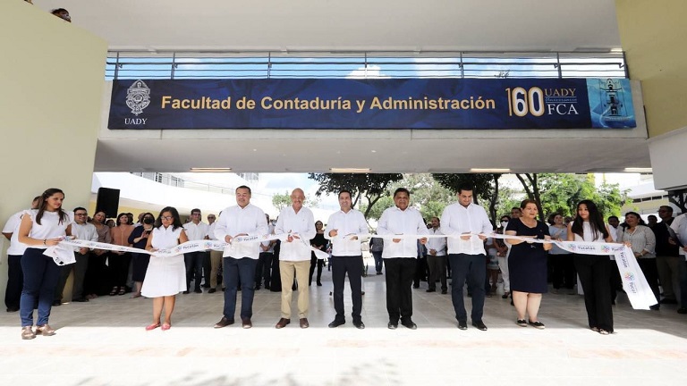 Inauguran nuevo edificio de la Facultad de Contaduría y Administración ...