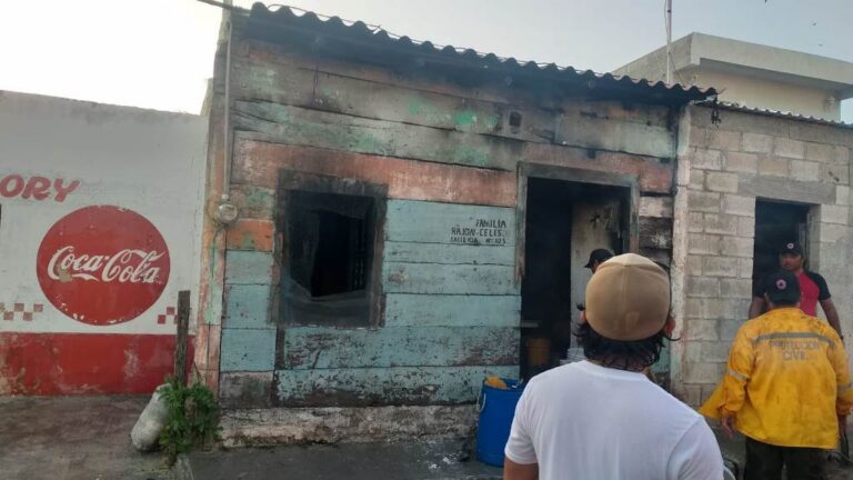 Quemaduras de tercer grado por flamazo en su casa