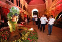 Inaugurado el nuevo Camino de las Flores, en Pasaje Revolución