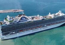 Yucatán recibe, por primera vez, la visita del crucero Ruby Princess