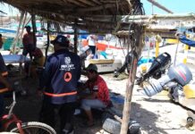 Acciones preventivas en Sisal y Dzilam de Bravo por huracanes