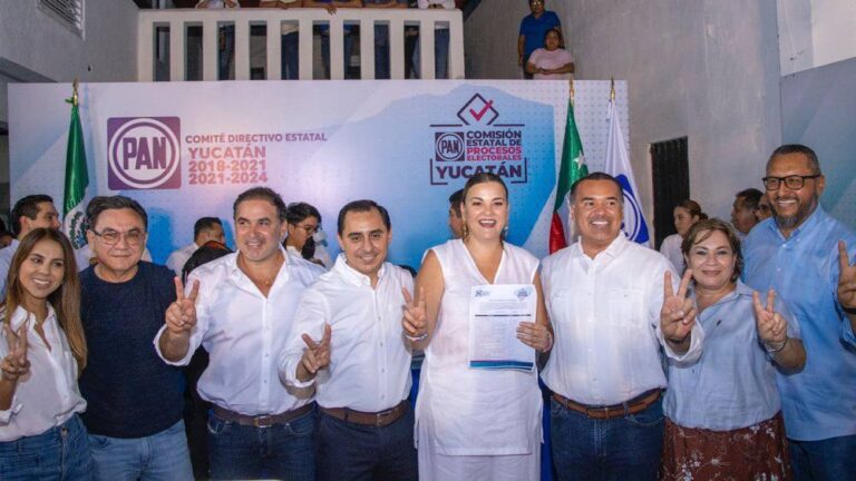 Cecilia Patrón precandidata del PAN a la alcaldía de Mérida