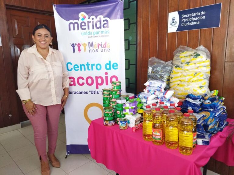 damnificados Otis Mérida