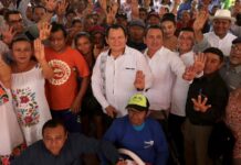 ‘Huacho’ Díaz, único precandidato que recorrió los 106 municipios