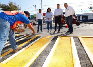Supervisa Alejandro Ruz repavimentación en Plan de Ayala Sur
