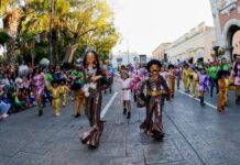 Carnaval de Mérida desfile infantil