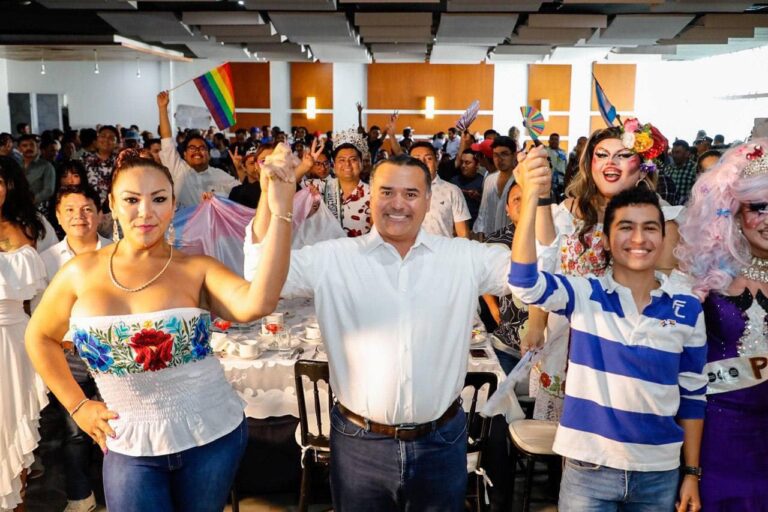 Renán promete inclusión a la comunidad LGBTIQ+
