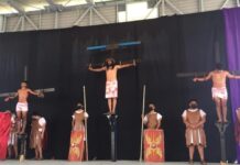 Parroquia de Cristo Rey lista para Viacrucis