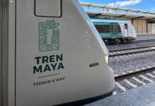 Se descarrila vagón del Tren Maya en Tixkokob