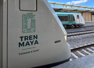 Se descarrila vagón del Tren Maya en Tixkokob