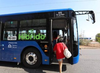 Nuevas unidades híbridas en transporte Va y Ven