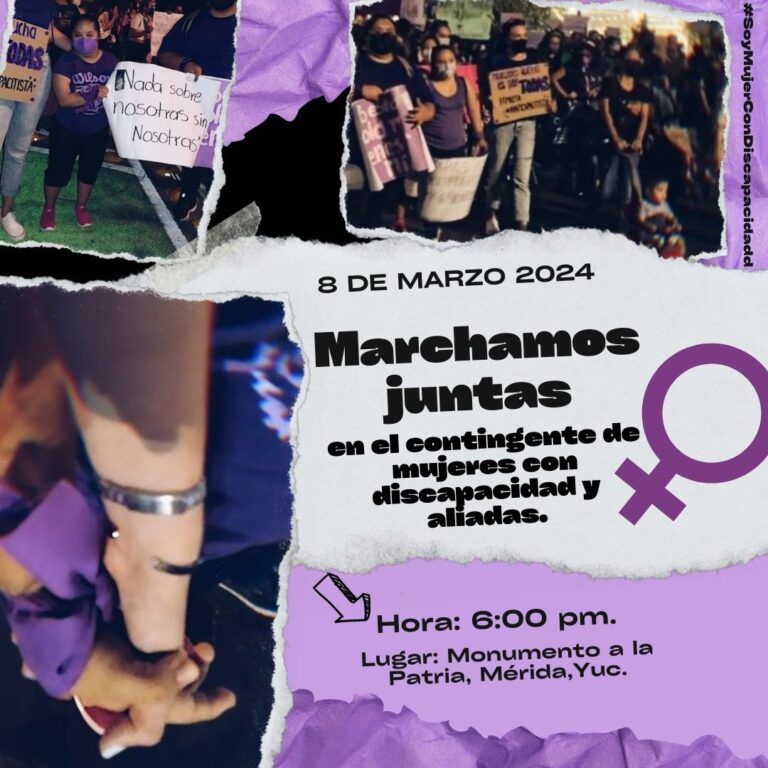 Mujeres marcharán el #8M en Yucatán, exigen un alto a la violencia