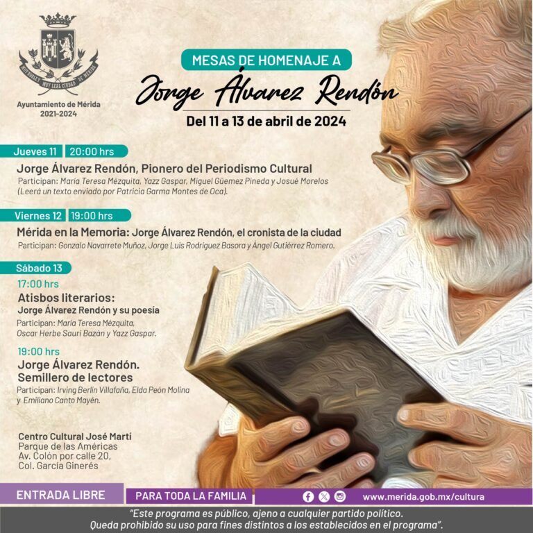 Inicia homenaje al maestro Jorge Álvarez Rendón