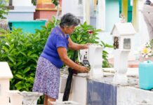 Limpieza y vigilancia a cementerios por Día de las Madres