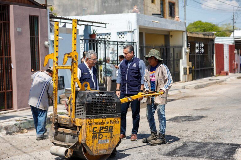 bacheo emergente Mérida