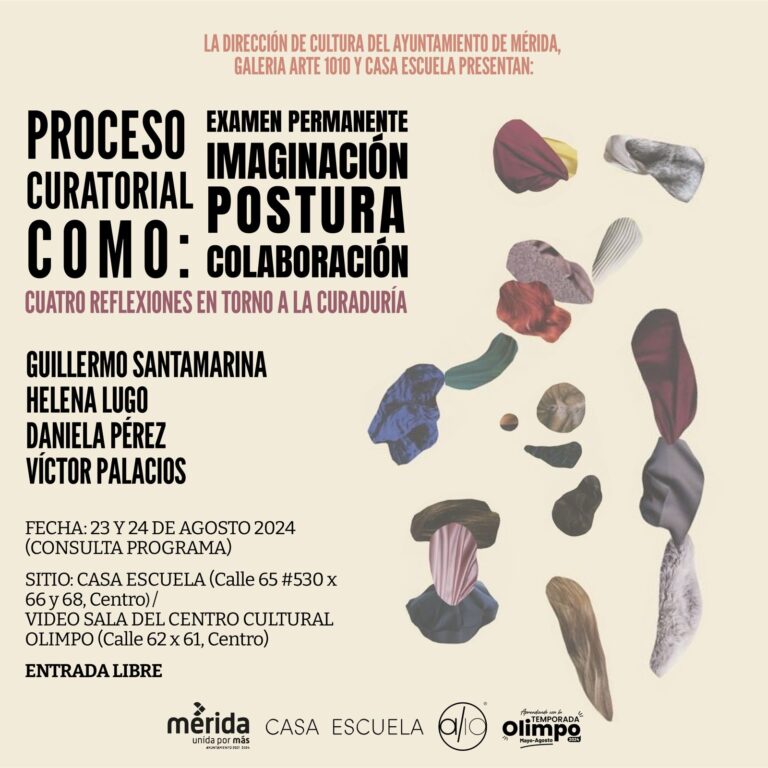 Curaduría protagoniza 2 jornadas de charlas gratuitas en Olimpo