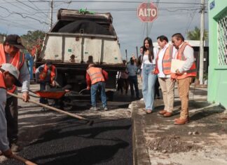 Cecilia Patrón pide a 'Huacho' coordinación para pavimentación