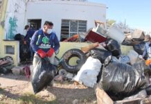 Retiran ocho toneladas de basura acumuladas en predio Mérida