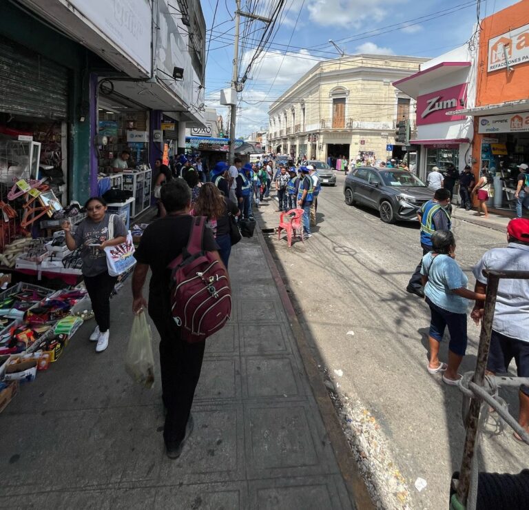 Operativo Mérida ambulantes