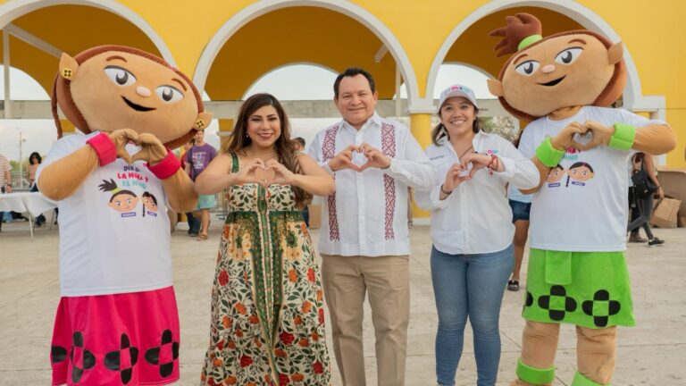Celebración del Día de la Niñez en Yucatán