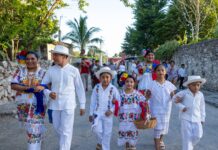 Xocchel se prepara para la fiesta del Santo Cristo del Amor