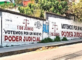 Morena tapiza 11 estados con propaganda Judicial Partidista