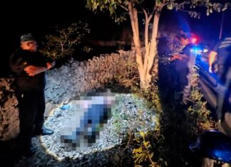 Abandona a su pareja herida tras accidente en Motul