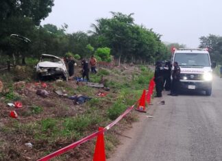 Dos jóvenes ticuleños fallecen en trágico accidente
