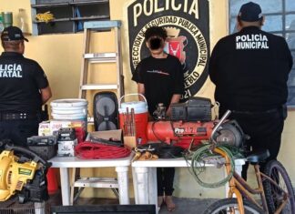 Detienen a ladrón de Telchac Pueblo que confesó robos