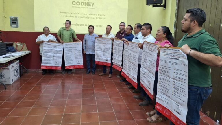 Codhey visibiliza derechos de personas detenidas en Yucatán