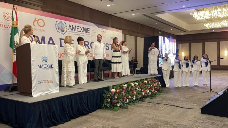 Diana Castañeda asume presidencia de AMEXME Yucatán