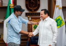 huacho Díaz mena basurero Celestún
