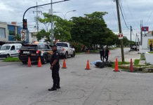 Motociclista muere arrollado en la colonia México